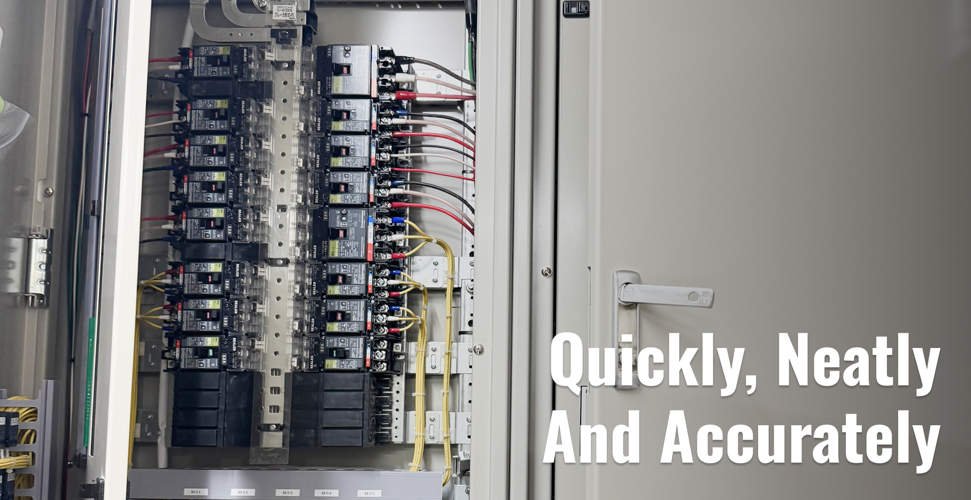 Quickly, neatly and accurately